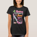 Buscar 18 cumpleaños camisetas 6 ª reina