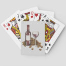 Buscar botella barajas de cartas Rojo