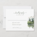 Buscar lago tarjetas rsvp Acuarela