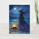 Buscar iluminado por la luna tarjetas Océano