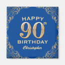 Buscar 90 años imanes Cumpleaños feliz