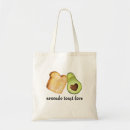 Buscar aguacate divertido bolsos tote Tostada