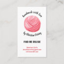 Buscar crochet tarjetas de visita Rosa