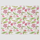 Buscar tulipanes rosados papel de seda Verde