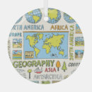 Buscar geografía adornos Mundo