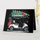 Buscar golf tarjetas de navidad Festivo