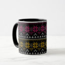 Buscar punto de cruz tazas Navidad