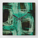 Buscar brocha relojes de pared Abstracto