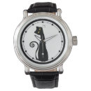 Buscar gato relojes Negro