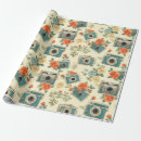 Buscar cámara del vintage papel de regalo Clásico