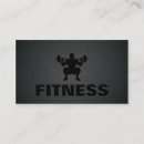 Buscar elevación tarjetas de visita Bodybuilder