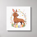 Buscar conejo de pascua lienzos Divertido