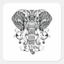 Buscar animales exóticos pegatinas Elefante