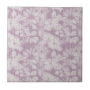 Buscar flor de la lila azulejos Floral