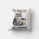 Buscar gato gruñón cojines Humor