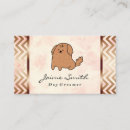 Buscar dibujo animado tarjetas de visita Dachshund