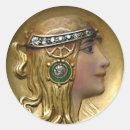 Buscar art nouveau pegatinas Para ella
