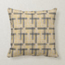 Buscar modelo de la raya cojines Amarillo