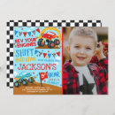 Buscar monster truck invitaciones Fiesta de camión monstruo