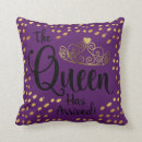 Buscar tiara cojines Morado