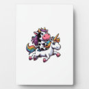 Buscar unicornio placas fotograbadas Kawaii