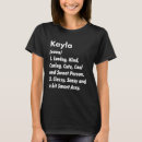 Buscar kayla camisetas Divertido