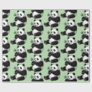 Buscar bambú papel de regalo Panda