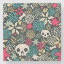 Buscar esqueleto lindo posavasos Cráneo de azúcar