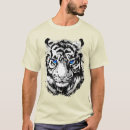 Buscar ojos del tigre camisetas Blanco