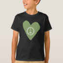 Buscar cambio de signo camisetas Símbolo de paz