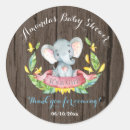 Buscar elefante azul pegatinas Niño elefante bebé ducha