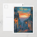 Buscar vintage paris postales Ilustracion