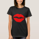 Buscar labios rojos camisetas Para todos