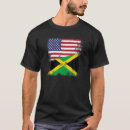 Buscar bandera jamaicana camisetas Vintage