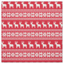 Buscar navidad del vintage telas Rojo