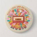 Buscar paz y amor chapas Vintage