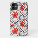 Buscar amapola iphone fundas Negro y rojo