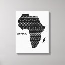 Buscar áfrica lienzos Negro
