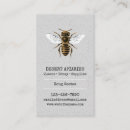 Buscar panal tarjetas de visita Abeja