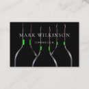 Buscar tienda vino de tarjetas de visita Sommelier