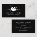 Buscar batería tarjetas de visita Músico