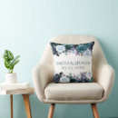Buscar turquesa floral cojines Para ellos