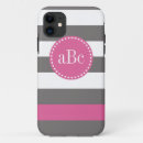 Buscar rayas del blanco gris iphone fundas Femenino