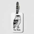 Buscar inteligente etiquetas para maletas Búho