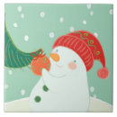 Buscar muñecos de nieve azulejos Árbol de navidad