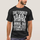 Buscar papá tatuado camisetas Normal