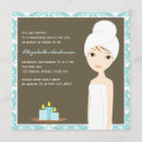 Buscar blue damask invitaciones Elegante
