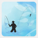 Buscar fly pegatinas Pescador