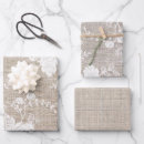 Buscar rústico papel de regalo Elegante