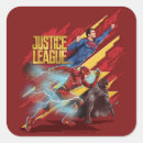 Buscar liga de justicia pegatinas El flash